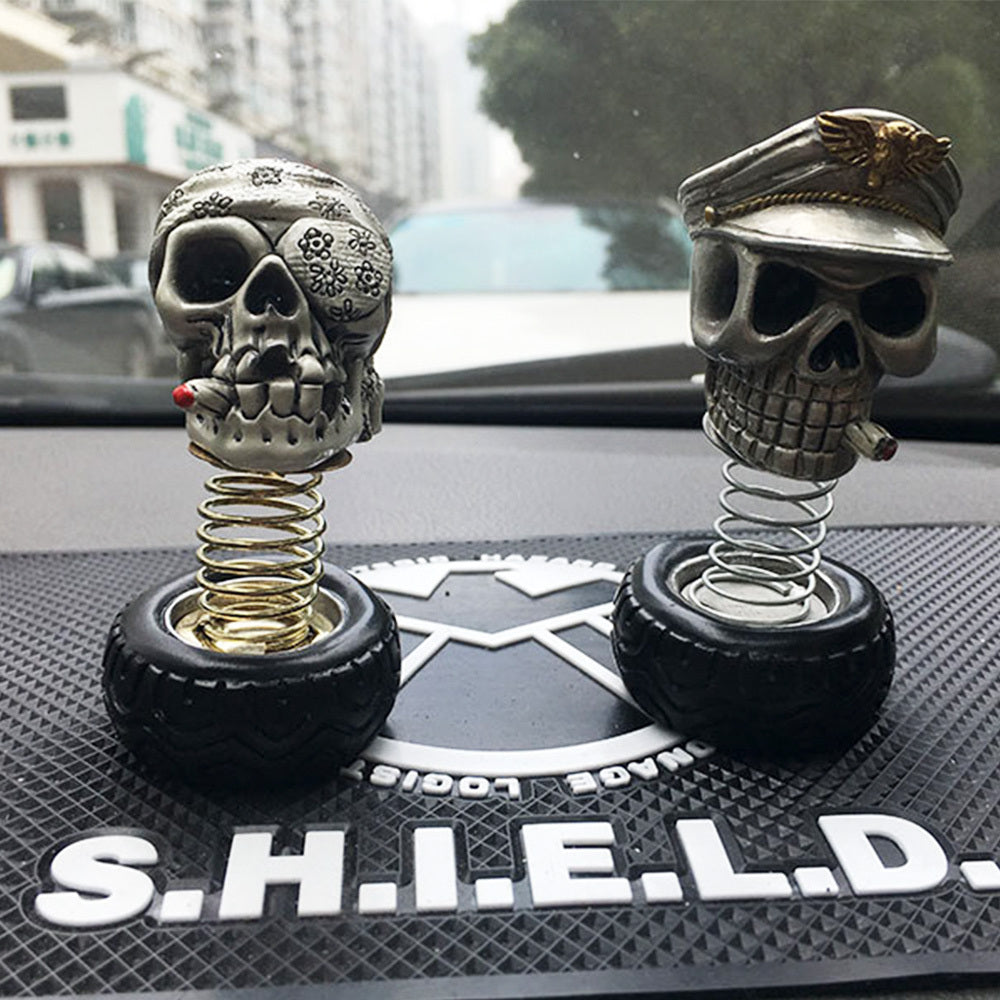 Transform Your Car's Interior with the Car Skull Personality Decoration